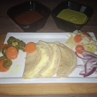🌮 Taco de queso Queso